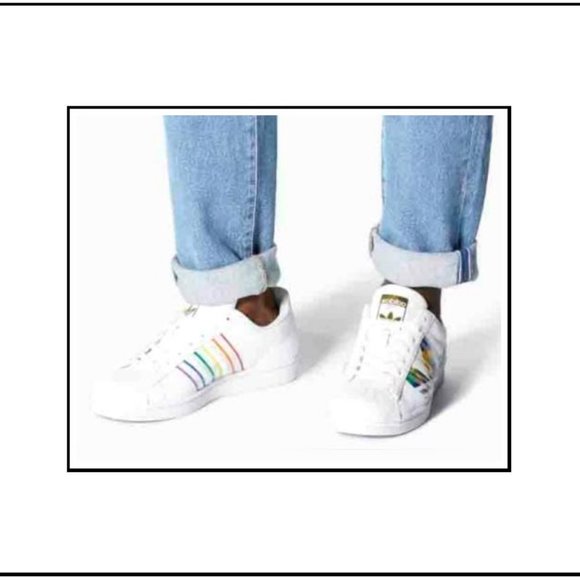 adidas gazelle silver green womens Adidas Superstar Pride Originals Shoes
